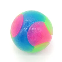 LED Glowing Ball for Dogs, Flashing Glow in the Dark, Elastic Ball Toy, Interactive Toys for Puppy, Chewing Molar Balls 1