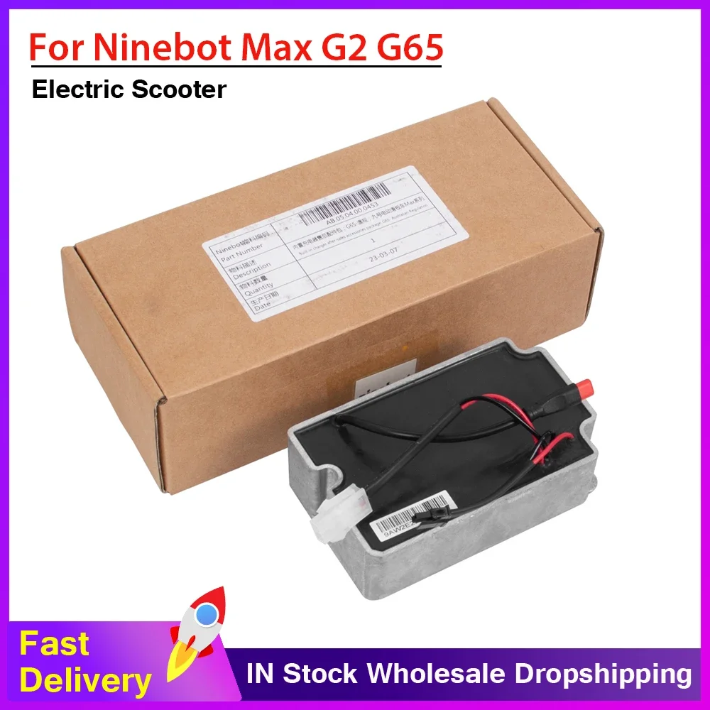 

Original Built In Charger Power Supply for Ninebot Max G2 G65 Electric Scooter Kickscooter Skateboard Assembly Power Replacement