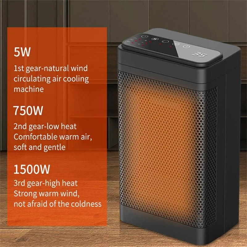 1500w Electric Heater Room Heating Stove Mini Home Radiator Remote Air