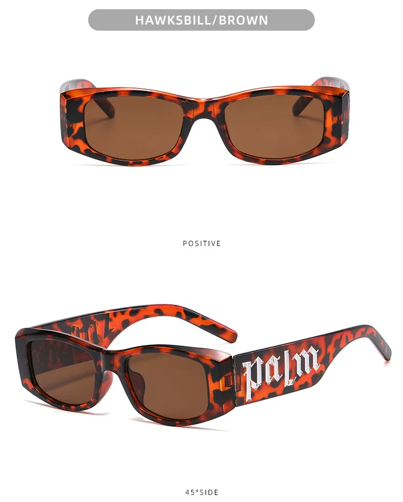 Hranaté slnečné okuliare retro designer móda pre mužov a ženy_voghion.com