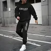 Men's Sports Suits Fashion Tracksuit Women Hoodies + Pants Two Pieces Sets Running Casual Sweatshirts Sweatpants Men's Clothing 1