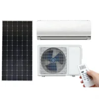 9000btu 48v Hybrid Ac Home Appliances AC/DC Hybrid Solar Power Air Conditioner for Home 1