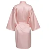 104711-617e1d.jpg Robe de mariée d'équipe de fête de mariage, sans lettres, Kimono, pyjama en Satin, peignoir uni de demoiselle d'honneur, SP088