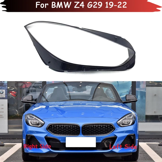 Für BMW Z4 2019 2020 2021 2022 Scheinwerfer Abdeckung Transparente Maske  Lampenschirm Lampe Scheinwerfer Shell Plexiglas Ersetzen Original Objektiv