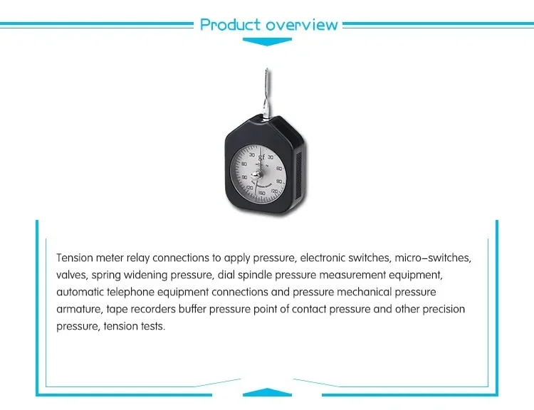 Analog Orthodontic Teeth Tension Gauge ATG Single Pointer Dial Meter