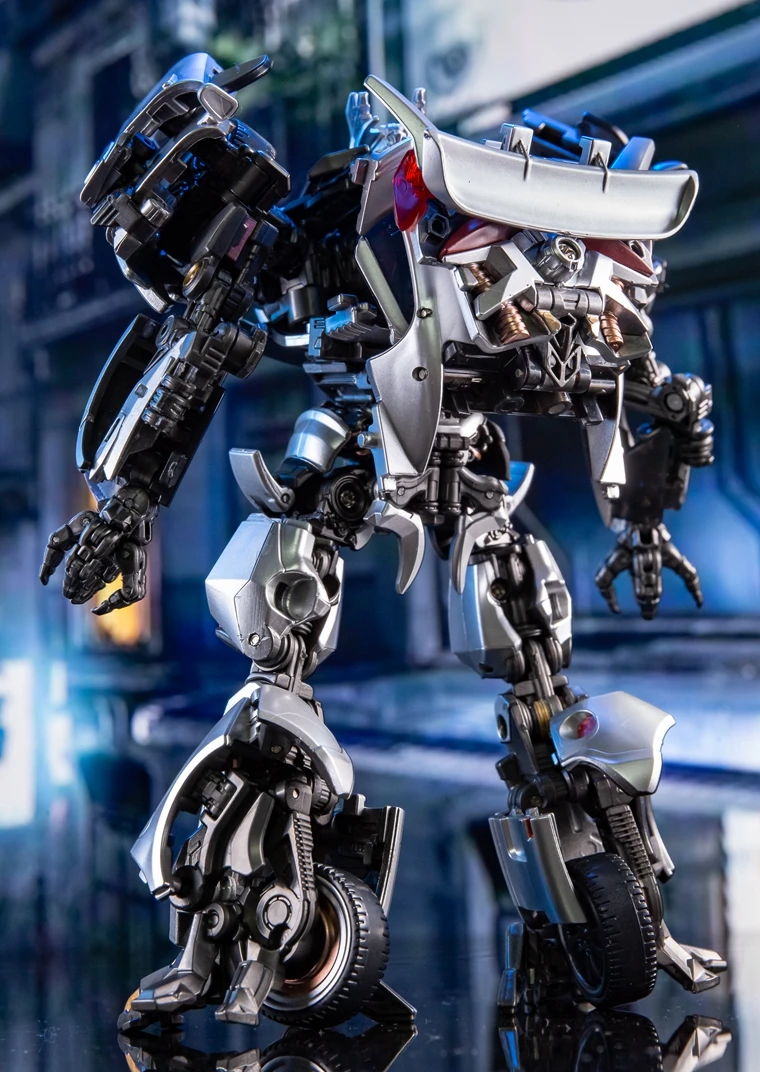 ブラックマンバ変形キングコングオートボット9 ジャズ向けの変形可能なロボット,手作りのスポーツカーギア