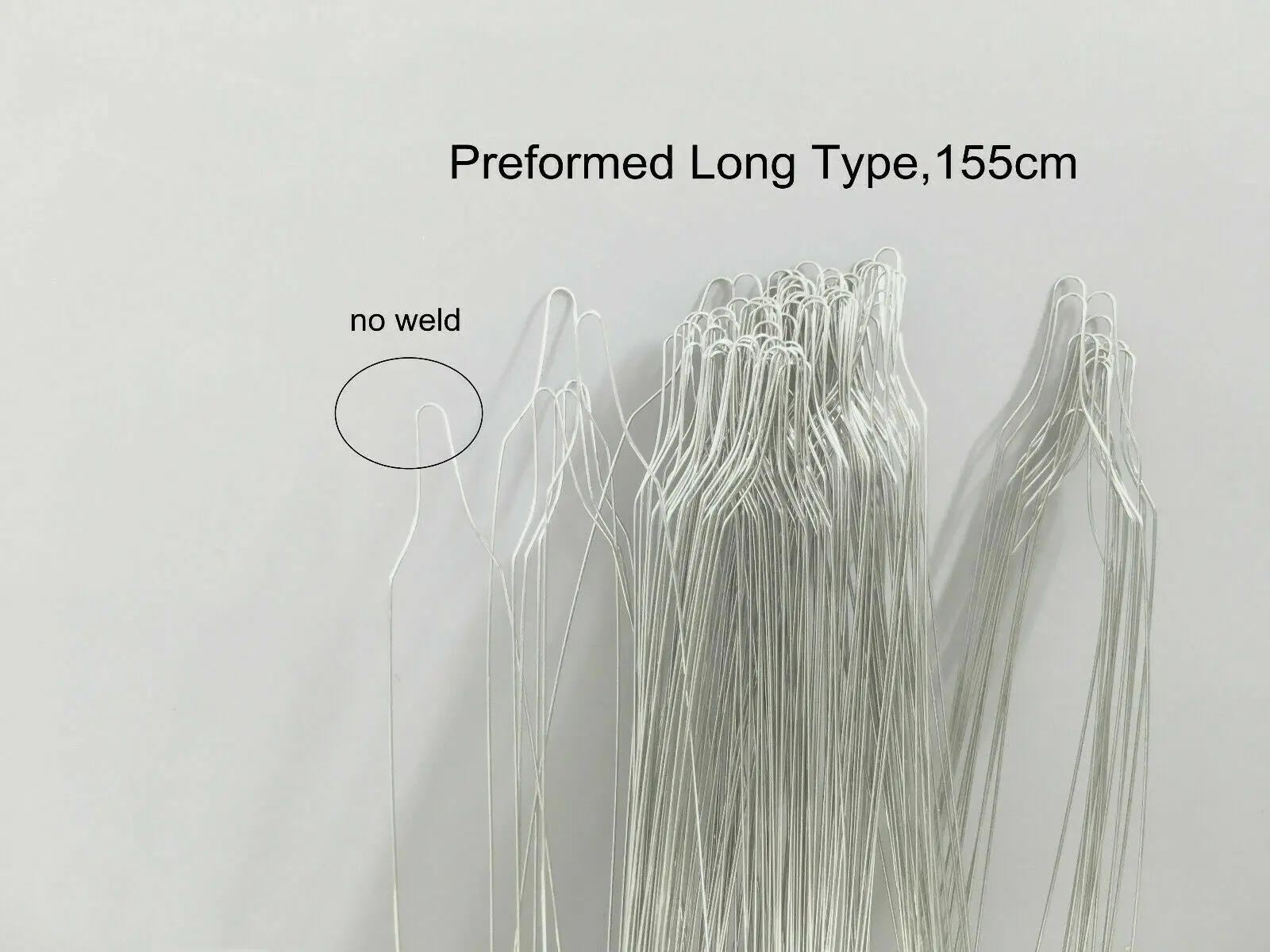 

100pcs Dental SS Orthodontic Preformed Ligatures Wires 008/010/012 Long-155cm