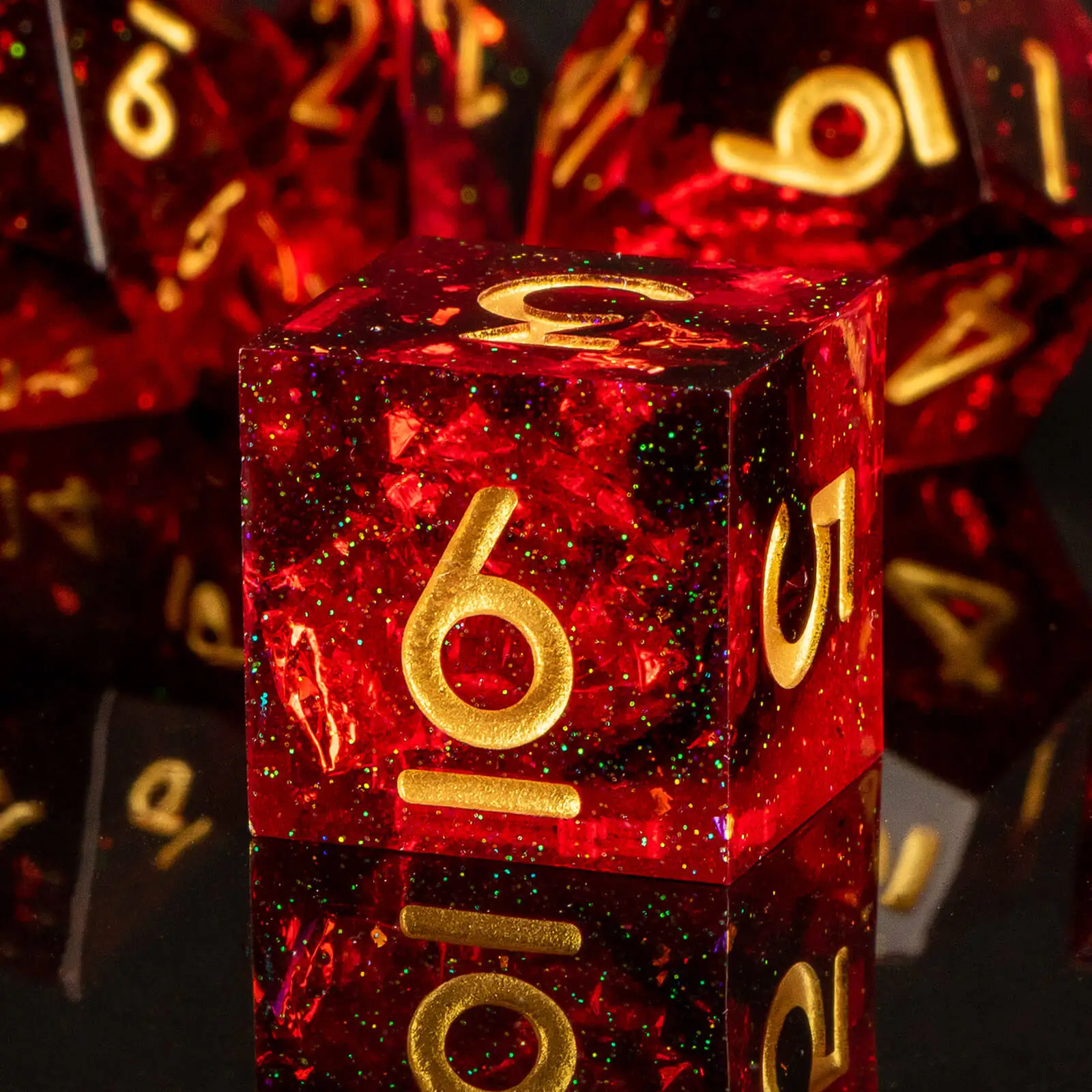 KERWELLSI Resin D D Dice Set DND Sharp Edge Dungeon and Dragon Dice 7 kerwellsi-resin-d-d-dice-set-dnd-sharp-edge-dungeon-and-dragon-dice-7