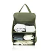 Three-section Hanging Storage Bag Foldable Dustproof and Waterproof Fabric Portable Luggage Storage Bag for Clothing 5