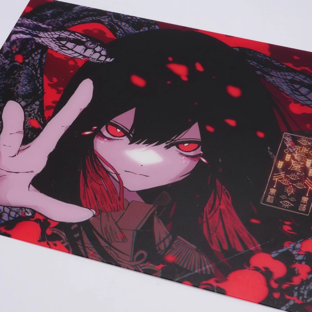 AbyssGaming Red Jade Glass Gaming Mouse Pad 2mm 2.5D Upgrade Coated Smooth  Surface Custom Gamer FPS Gaming Be Non-slip Desk Mat - AliExpress