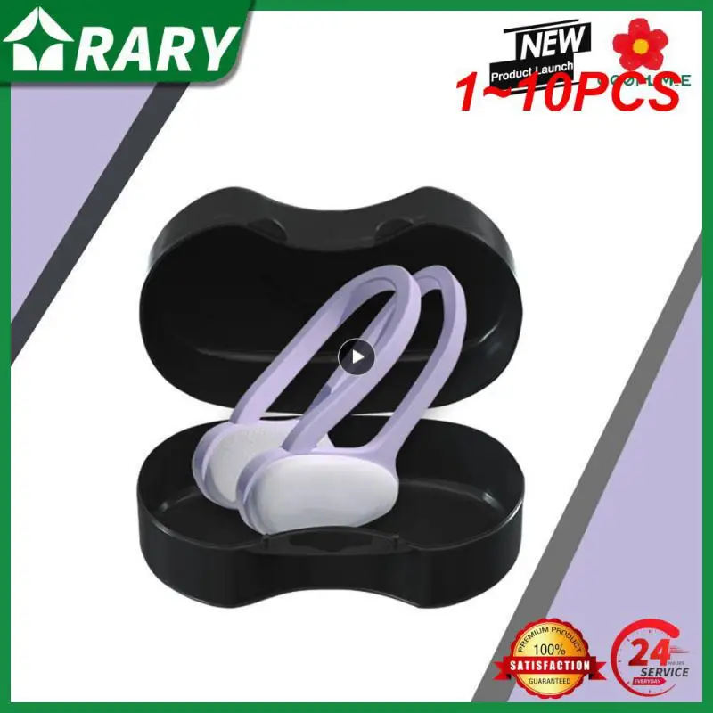 

1~10PCS Anti-noise Swimming Nose Clip Ear Plug Set For Kids Adults Swimming Earplugs/nose Clip Set Soft Silicone Environmental