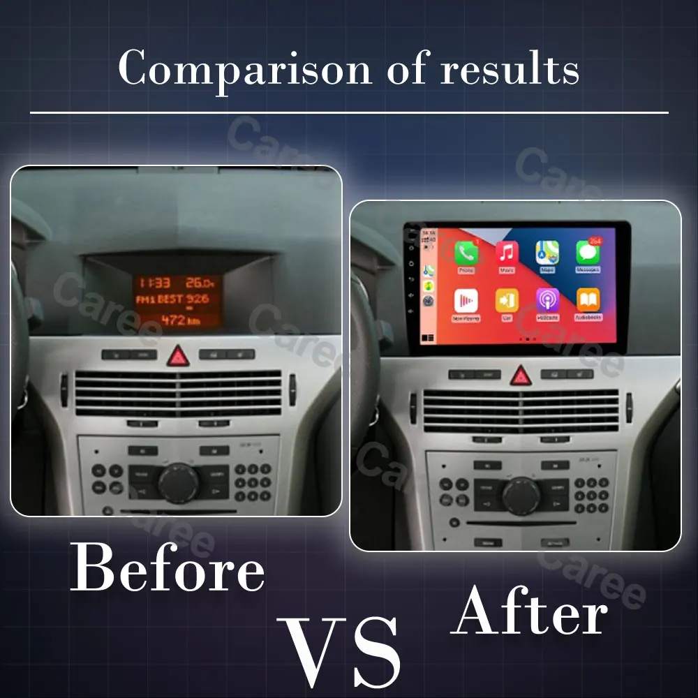 Radio de coche Android para Opel Astra H 2006 - 2014 reproductor Multimedia de vídeo navegación estéreo GPS QLED WIFI 4G BT No 2din 2 din dvd 2