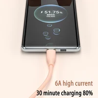 UGOURD Liquid Silicon USB-Type C To C Fast Charging Cable 66W USB to C PD 60W 45W 27W For Huawei SCP Xiaomi iPhone 15 16 Pro Max - Image 5