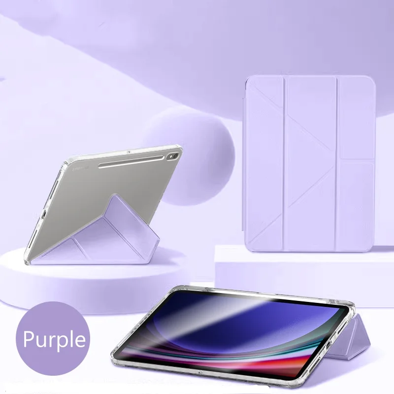Clear Acrylic Multi-Fold Hard Cover Case