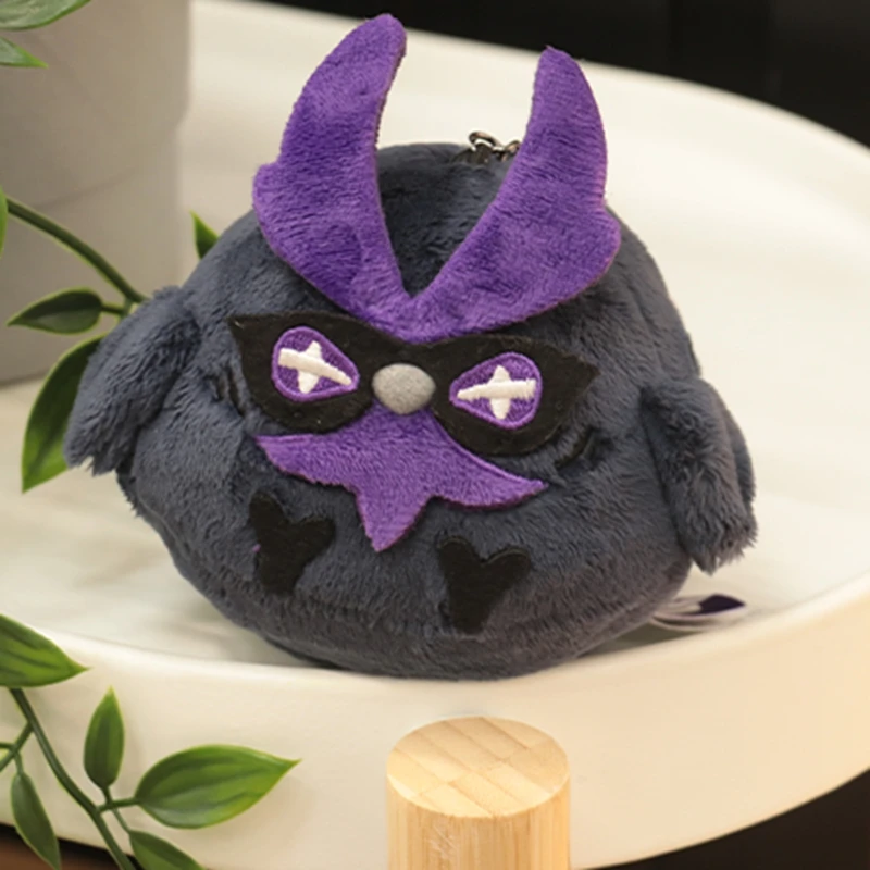 

Anime Game Genshin Impact Cosplay Accessories Fischl! ! Ozvaldo Hrafnavins Raven Plush Doll Cartoon Pendant Halloween Kids Toys