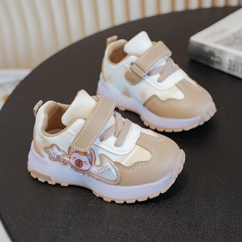 2026년 봄 신상 아동용 경량 운동화 남아 여아 방수 운동화 아동용 러닝화