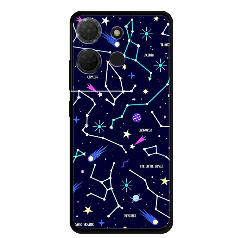 Stylish Black Marble Silicone Phone Cover - Fashionable and Protective TPU Shell