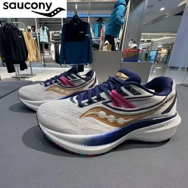 

Original Saucony Victory 20 Men Shockproof Racing Popcorn Outsole Casual Running Shoes Women Sports Cushioning Light Sneakers