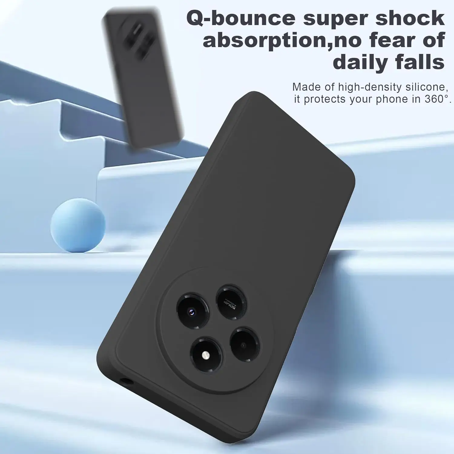 Soft Liquid Silicone Phone Case Cover  Shell