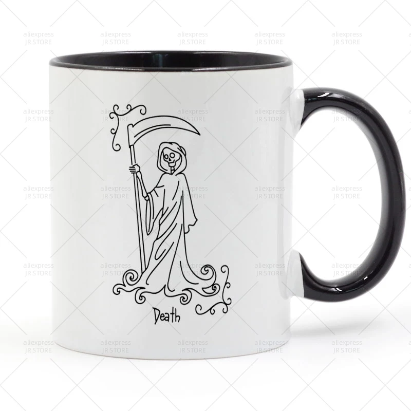 

DEATH Tarot Mug Ceramic Cup Gifts 11oz