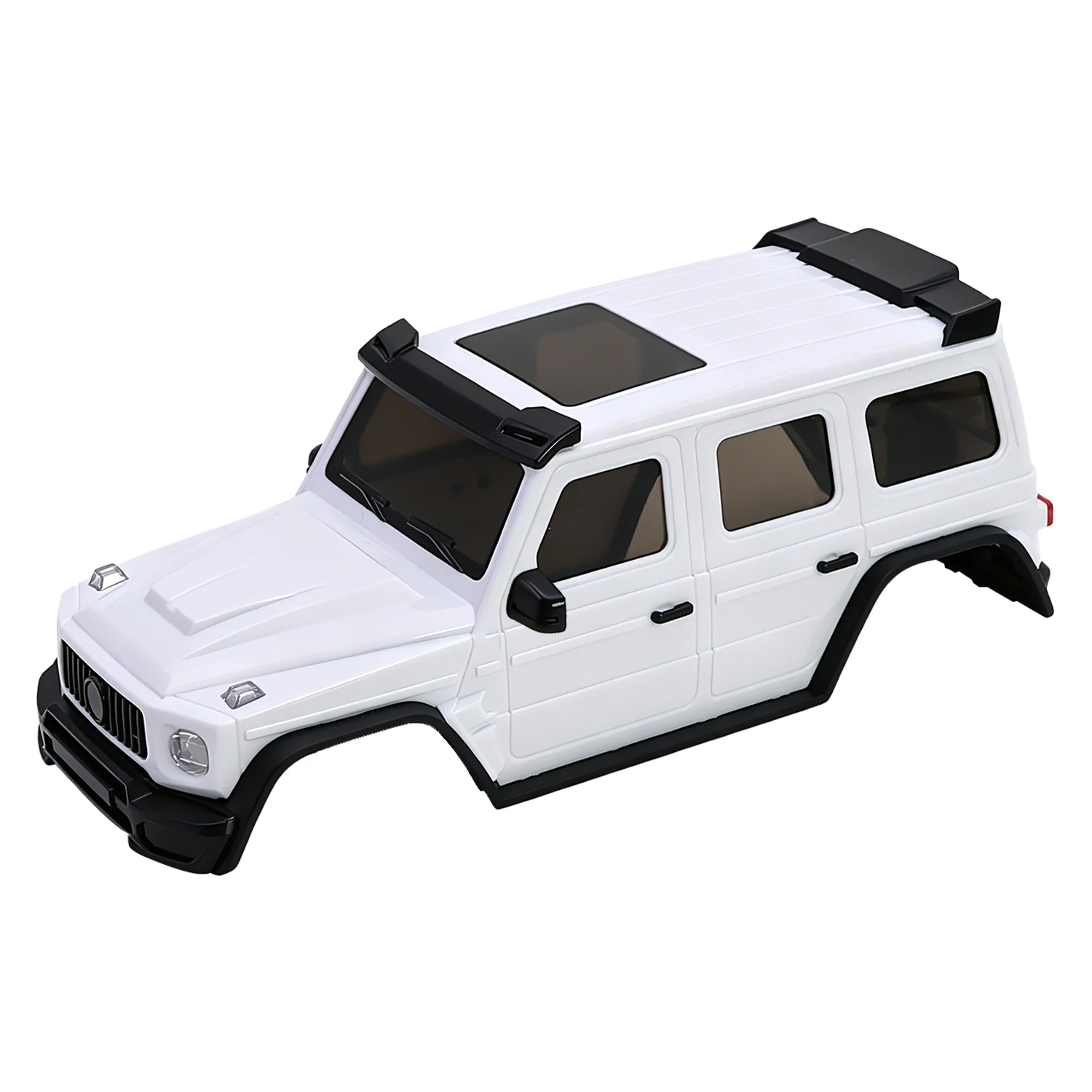 AXIAL SCX30 플라스틱 도색되지 않은 바디 쉘(라이트 버킷 마운트 포함) 1/30 RC 크롤러 DIY 업그레이드용 스페어 타이어 마운트