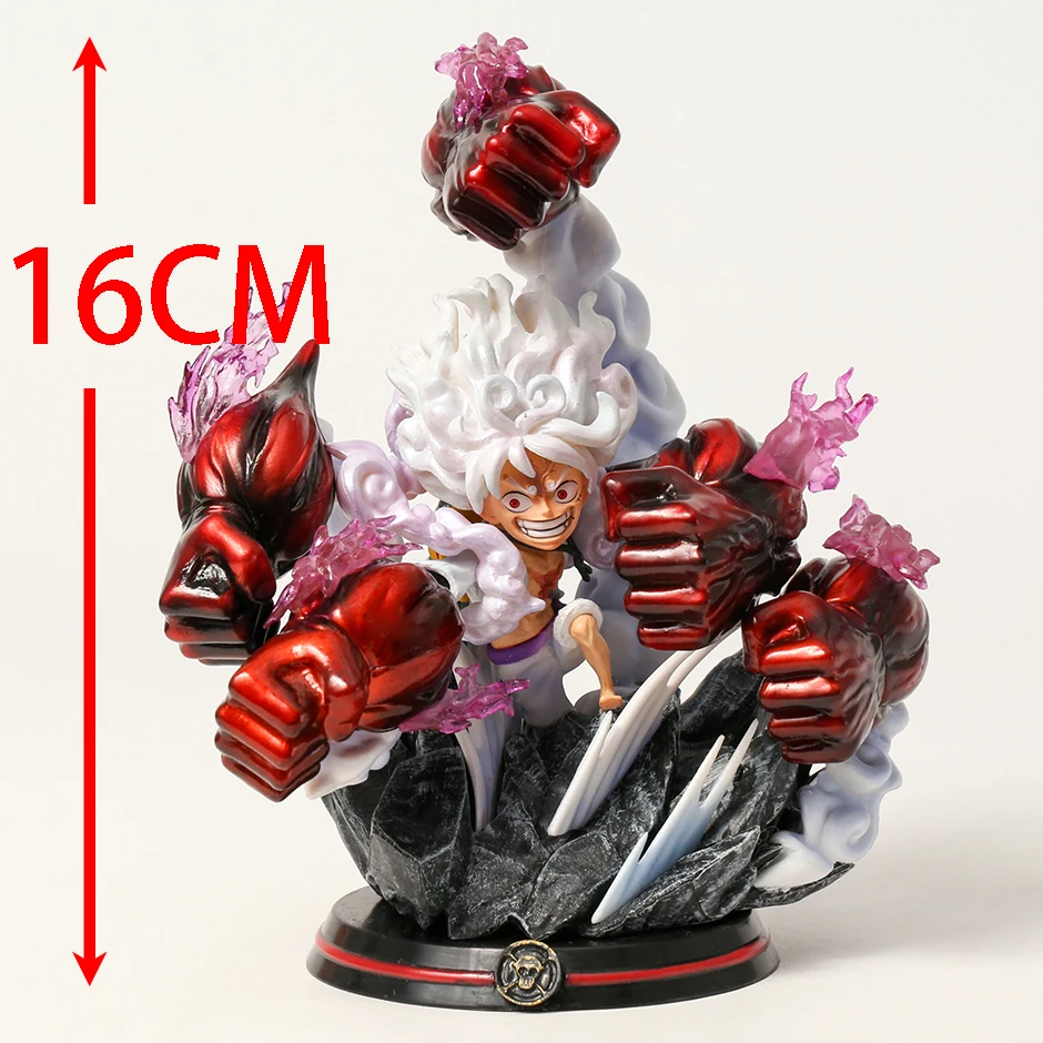 WCF Scale Gear Five Hito Hito no Mi, Model: Nika Monkey D Luffy - ONE PIECE  Statue 