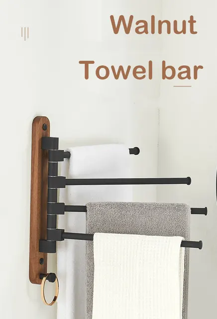 2/4 ホーム＆キッチン タオルラック、バスルーム用タオルレール