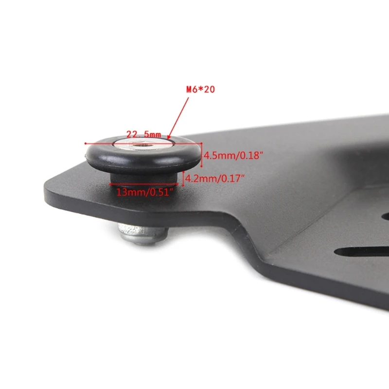 Luggage Compartment Bracket 4PCS Motorcycle Rear Luggage Case Bracket