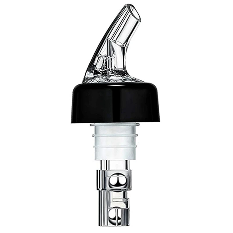 

10Pcs Pourer Decanter Spout Bottle Pourer With Tail And Collar, Liquor Bottle Pourers 1 Oz/ 30 Ml