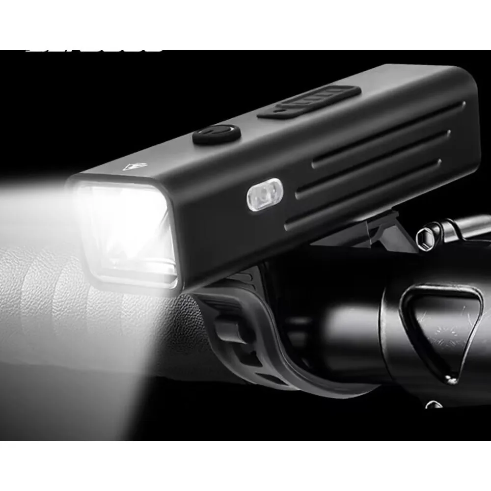 Oświetlenie rowerowe Ładowanie przez USB Inteligentne światło Latarka Zewnętrzna Nocna LED Reflektory Bounce Owoce Jazda_voghion.com