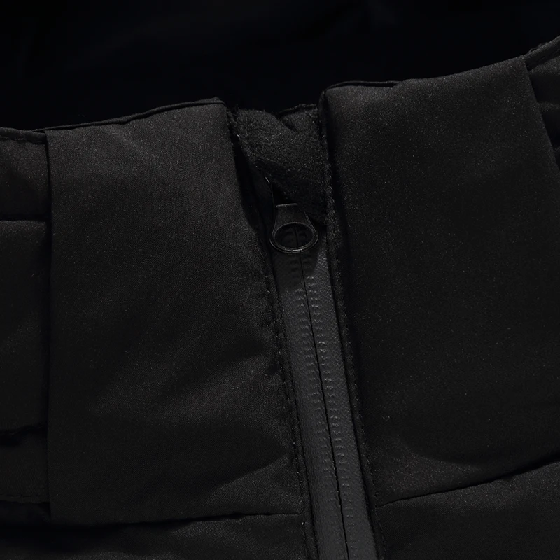 Masculino para baixo jaqueta de pato branco para baixo jaqueta com capuz ao ar livre grosso quente acolchoado casaco de neve-20 graus parkas inverno