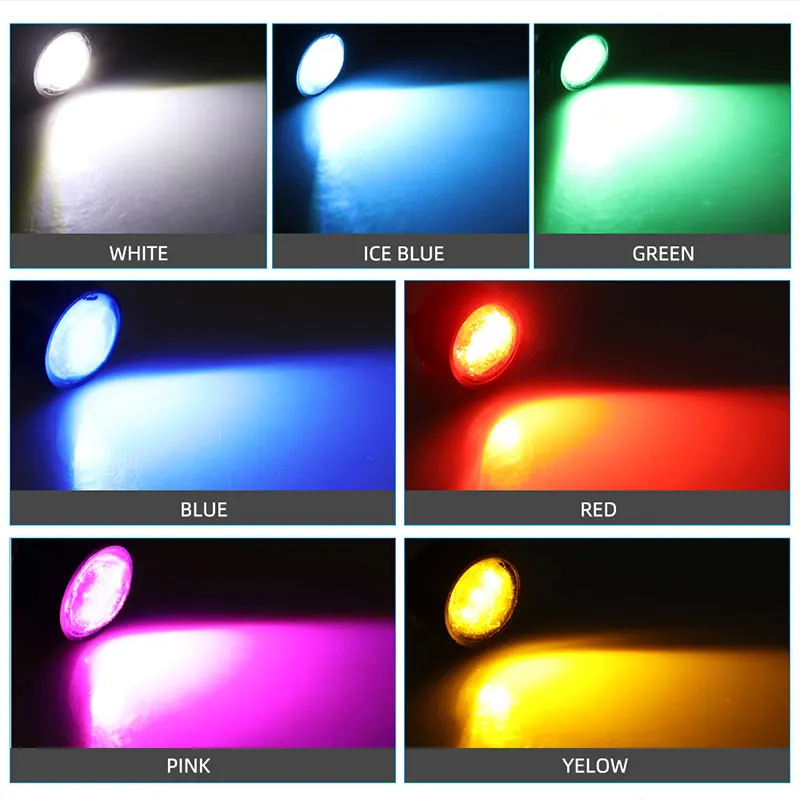 Motorcycle led lights 2Pcs Motorcycle Led Light Driving Lamp Brake Light Fog Lamp Accessories