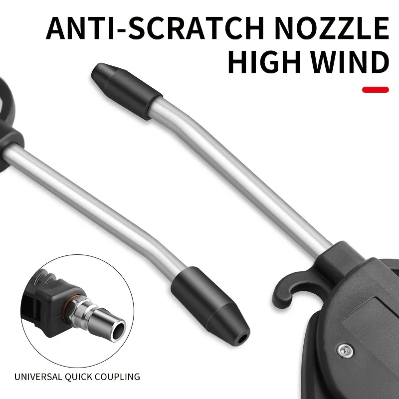 Adjustable Brass Nozzle Air Blow Gun - Industrial Air Compressor Accessory
