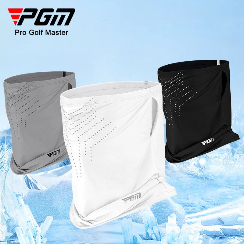 PGM Men's Golf Sunscreen Mask Outdoor Sunshade Sports Neck Cool Ice Silk Breathable KOZ008