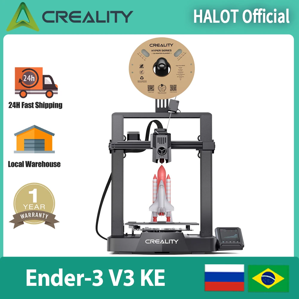 Creality 高速3Dプリンタ Ender-3 V3 KE Creality Ender 3 V3 KE 3D Printer with 500mm/s High-Speed