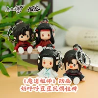 Mo Dao Zu Shi Wei Wuxian Lan Wangji BL PVC Figure Doll Toy Keychain Pendant Bag Acc Official Cosplay The Untamed MDZS 1