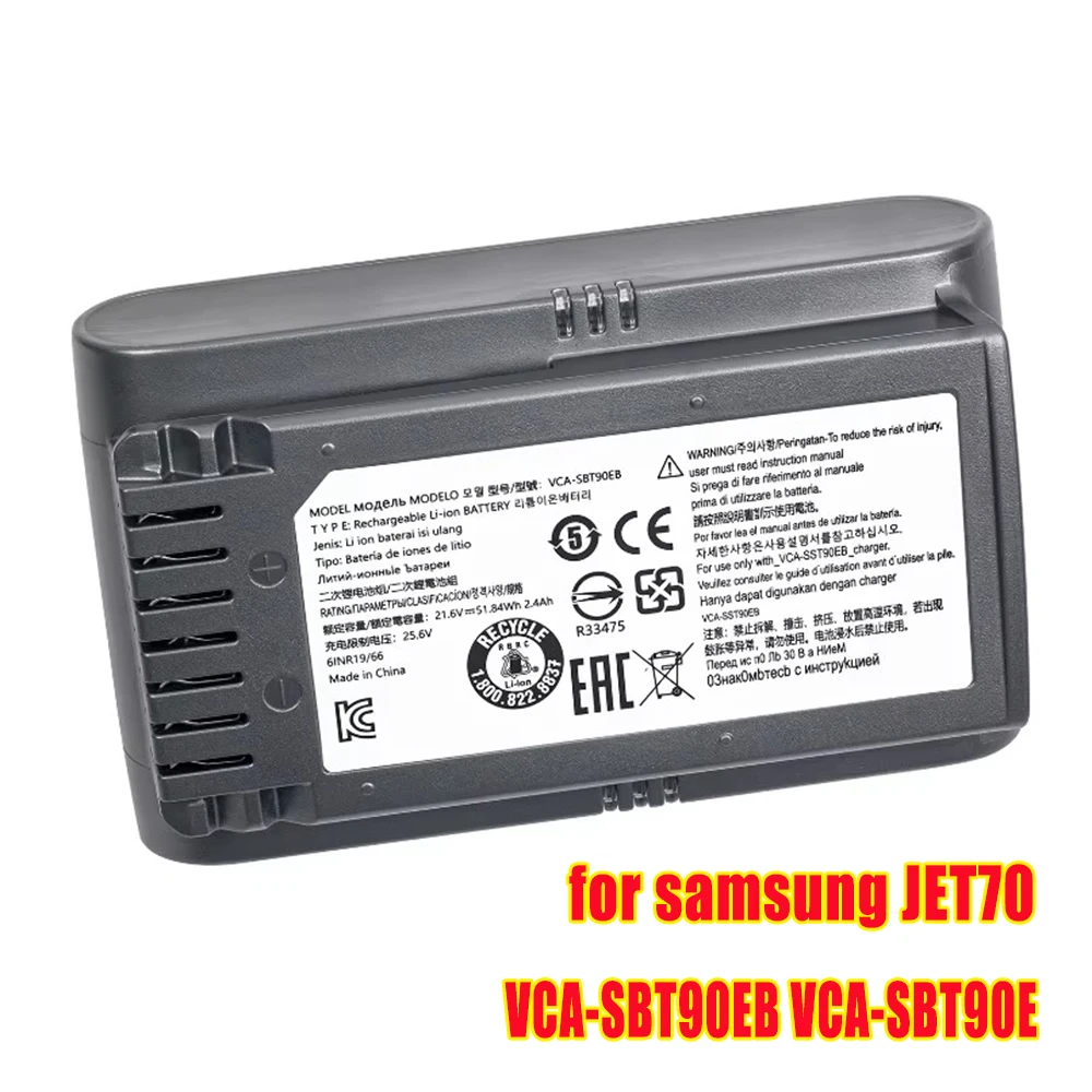 Power Tool Battery Replacement battery for samsung JET70 VCA-SBT90EB VCA-SBT90E