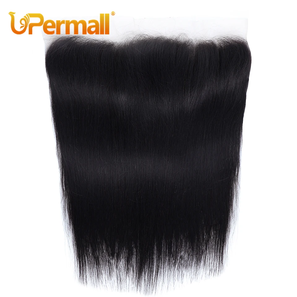 Human Hair Lace Closure Frontal Straight Body Wave 4x4 13x4