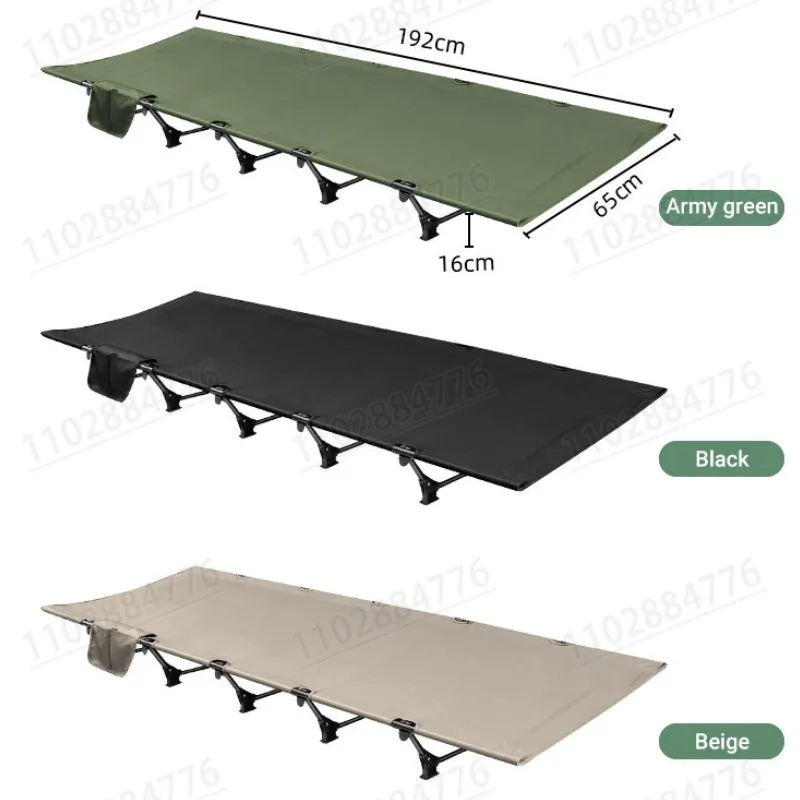 Portable Folding Bed Folding Camping Bed Portable Camping Bed Folding Outdoor Comfortable Sleeping For Adults and Children
