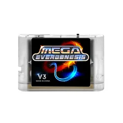 Enhanced Optical Drive Emulator with 4GB Memory for Classic Gaming Consoles (Transparent White)