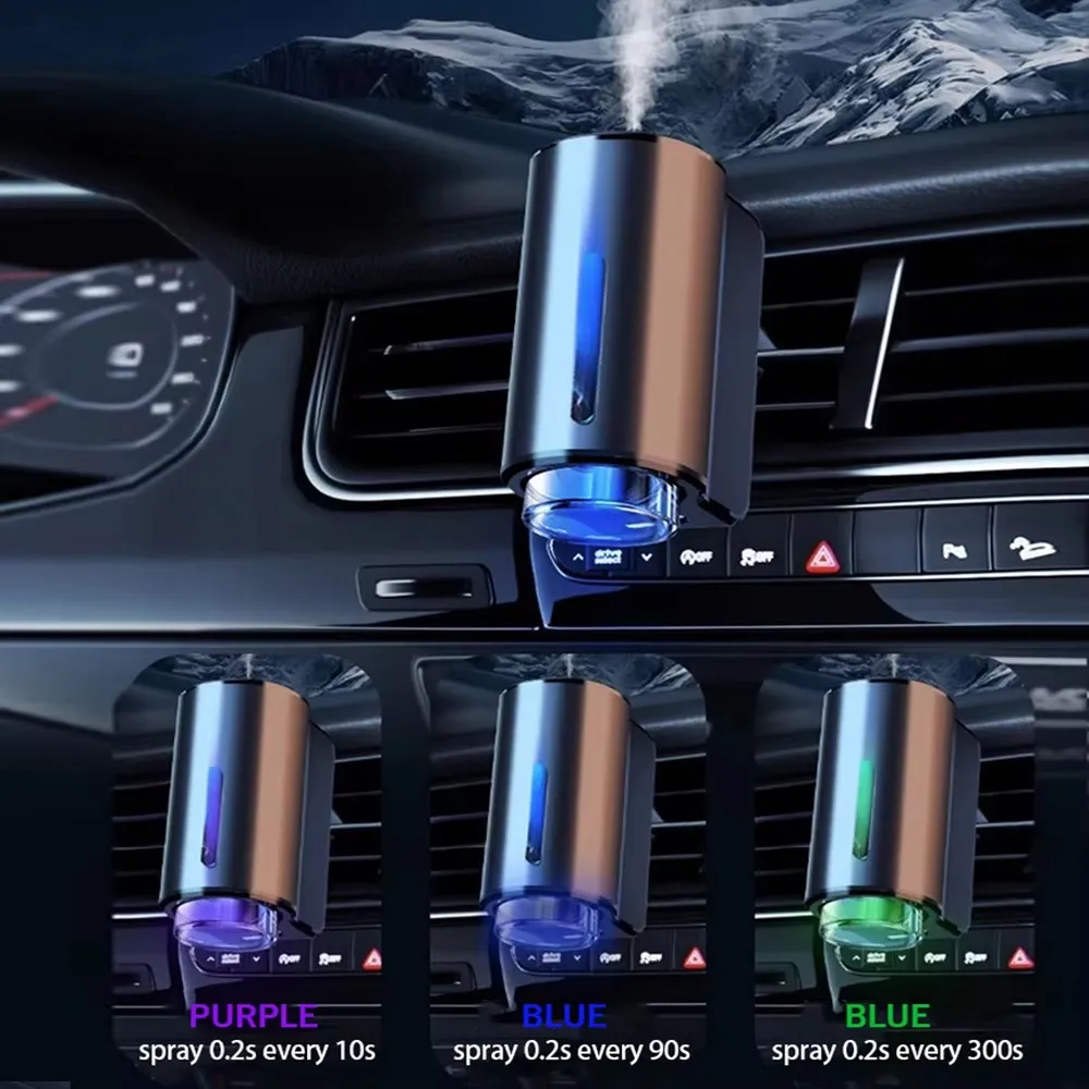 Electric Car Aroma Diffuser & Humidifier with Essential Oil Fragrance