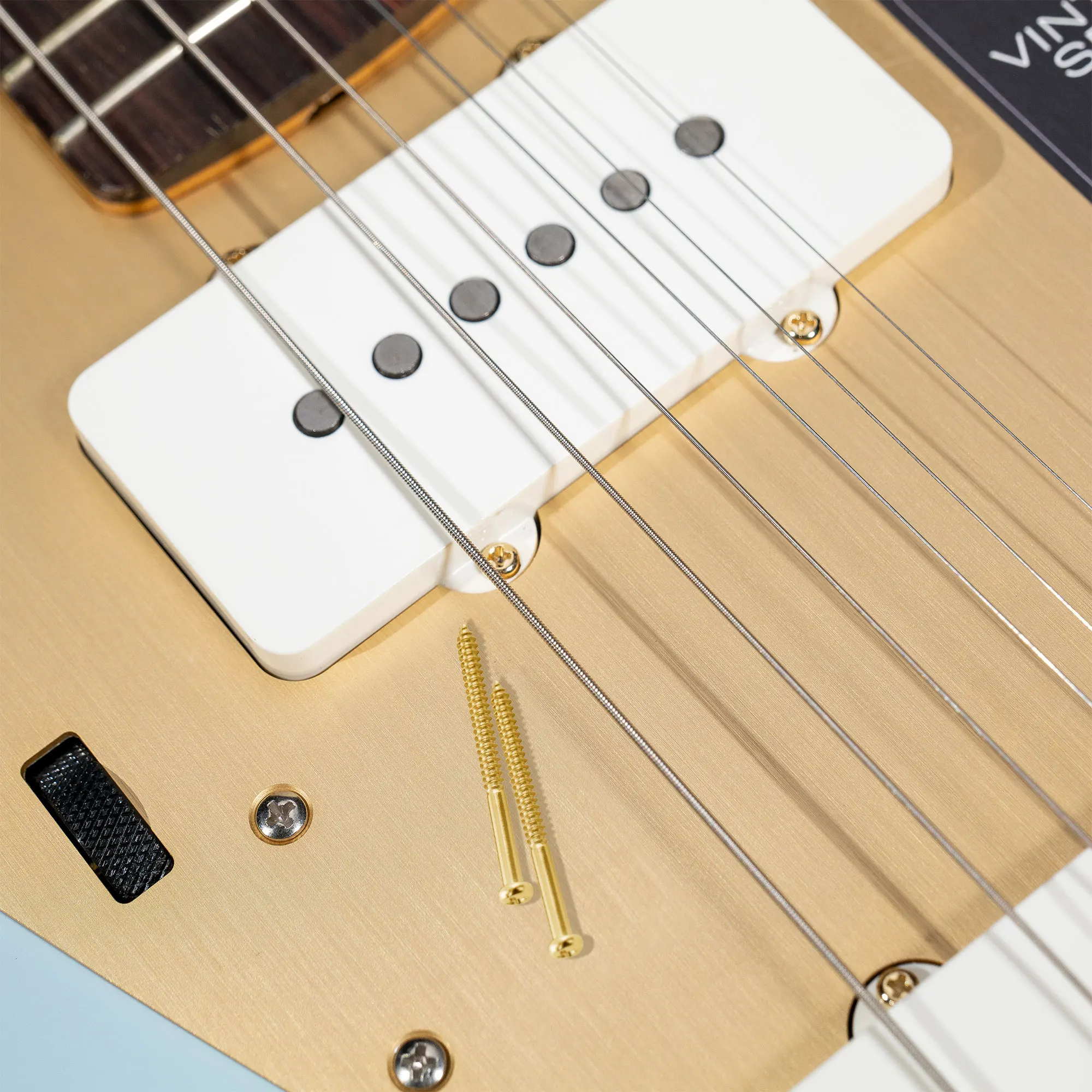 Musiclily Ultra 2,6 x 35 mm Edelstahl-Tonabnehmer-Befestigungsschrauben für JB PB P90 JM Style E-Gitarre-Bass-Tonabnehmer (10er-Set) – Detail 13