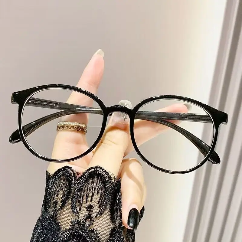 Zilead Anti Blue Light Round Reading Glasses Women Fashion Ultralight Presbyopic Read Eyeglasses Men Popular Optical Eyewear