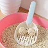 Cat Litter Scoop with Base Plastic Self Cleaning Cat Litter Shovel Cat Toilet Cleaning Tool Lightweight Manure Cleaner Cat Litte 6