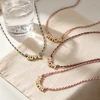 Nouveaux Colliers Pendentifs Lettres Initiales « Mom Love Mama » au Design Coloré, Collier Lettre Zircon « MOM LOVE » Tendance, Cadeaux Fête des Mères