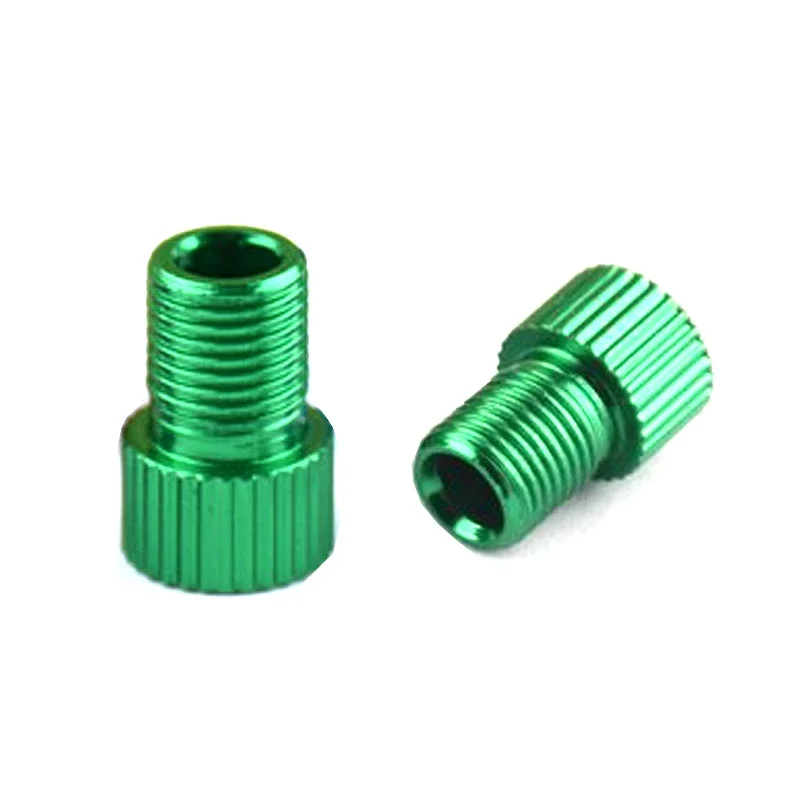 Aluminum Alloy Bike Valve Adapter for Presta to Schrader Conversion