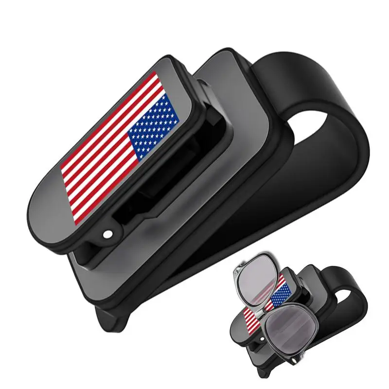 

Creative Multifunctional Sunglasses Auto Sun Visor Glasses Box Clip Card Ticket Holder Stand Fastener Pen Case Eyeglasses
