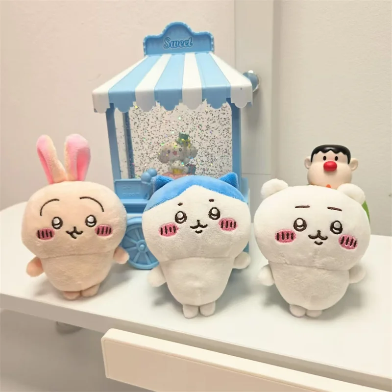 Kawaii Chiikawa Hachiware Usagi Plush Toy Keychain Cute Cartoon Soft Filling Doll Pendant Bag Accessories Car Keyring Decor Gift plush toy,plush doll,plush keychain,key chain