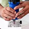 Router Base Clear Transparent Cover For Carpentry Router Adjustable Engraving Machine Protective Shell Used For Trimming 3