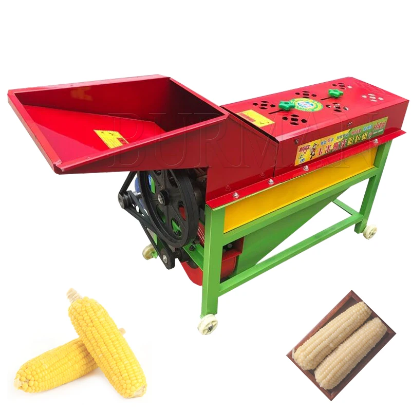 

Factory Sale Semiautomatic Maize Peeling Corn Sheller Machine